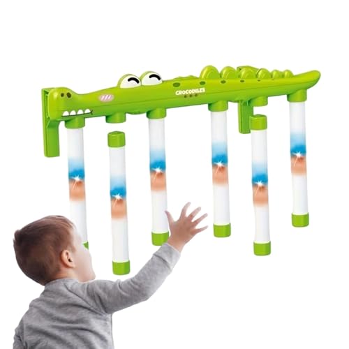Jeu de bâtons à attraper crocodile pour stimuler la motricité des ados