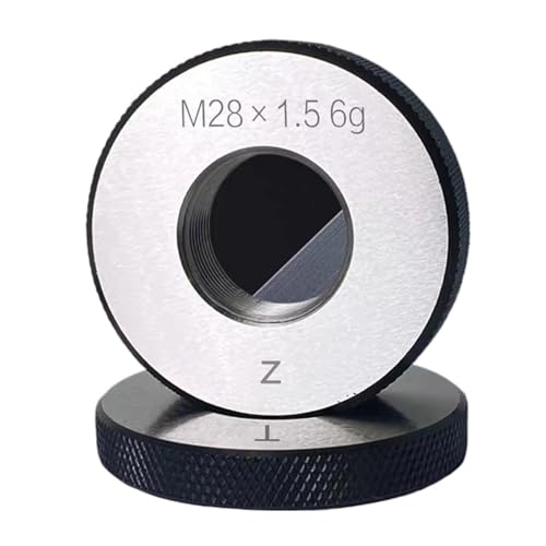 2 Pcs/Set M14 M16 M18 M20 M22 M24*3 * 2 * 1.5 * 1 * 0.5 Thread Ring Gage Gauge Go-Nogo 6G Measure(M14X1.0) miniatura 4