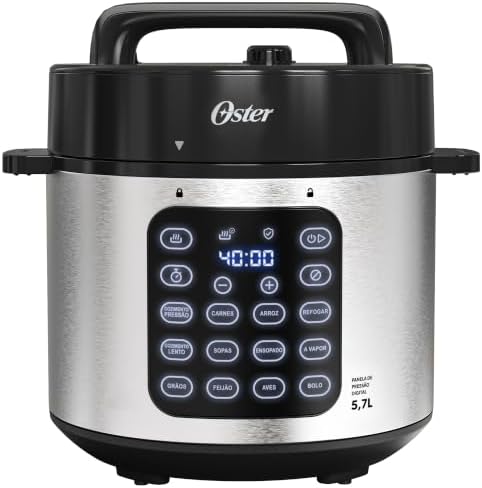 Panela de Pressão Elétrica Digital 5,7L Oster - 220V