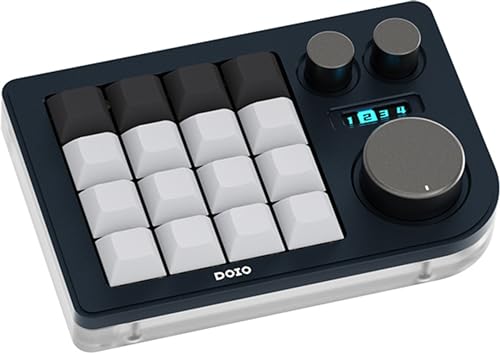 DOIO KB16-01 ブラック　マクロパッド　左手デバイス DOIO KB16【片手デバイス】