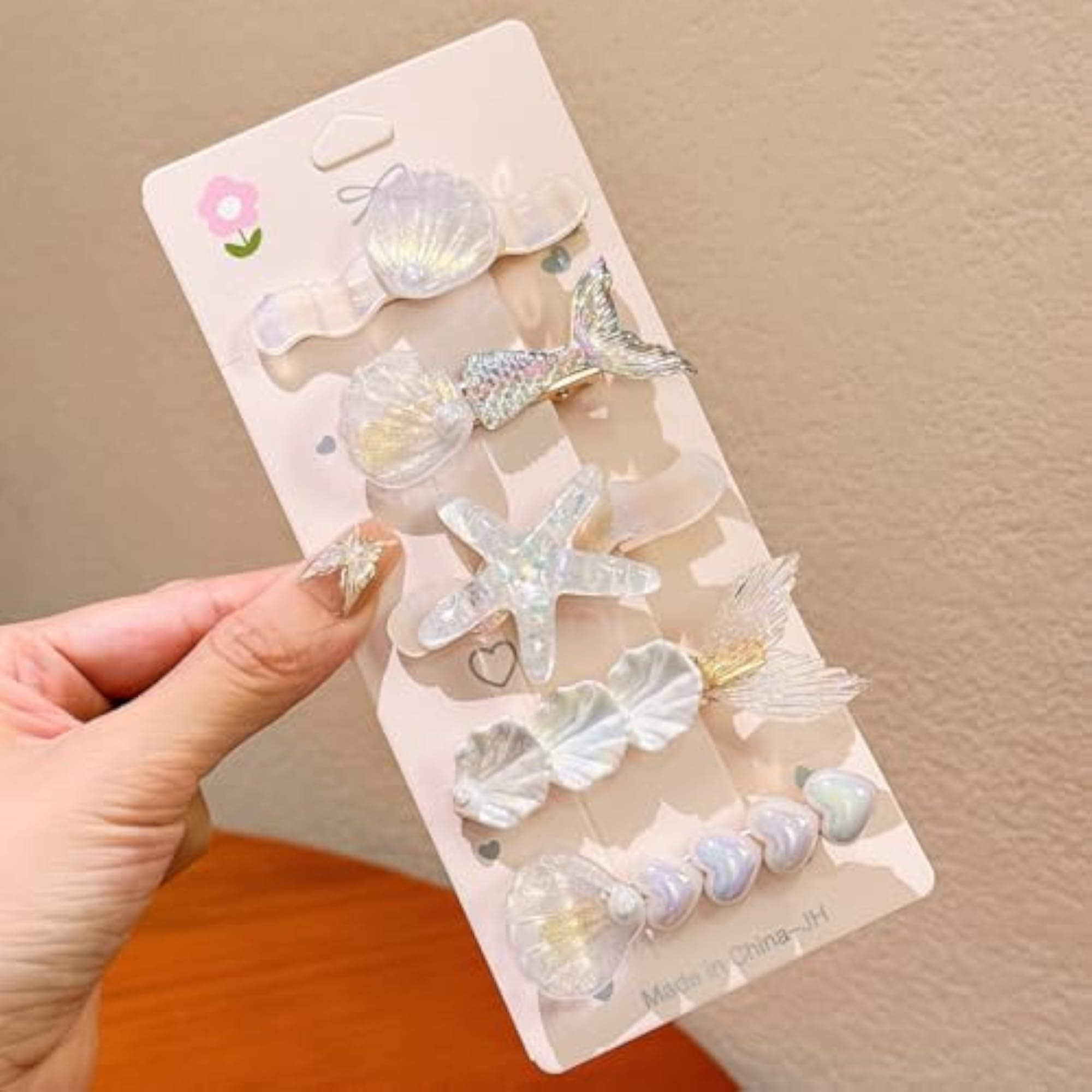 10PCS Hair Clips for Girls, Korean Style Gift Set
