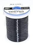 Veevus Unisex-Adult J01 Monofil Gewinde-0,10mm-Schwarz, 0.10mm