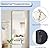 BEAUTYPEAK Gold Full Length Mirror, 60"x20" Rounded Corner Floor Mirror Standing Hanging or Leaning Against Wall Dressing Room Mirror Full Length