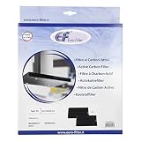 easyPART Kompatibel/Ersatz für Eurofilter FKS210 2 Kohlefilter Type35 267x160mm Dunstabzugshaube passend wie Bauknecht Ignis Philips Whirlpool Ikea 484000008675 Küppersbusch 536191 Indesit Ariston