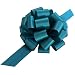 Large Teal Blue Pull Bows - 9" Wide, Set of 6, Christmas, Gift Bows, Gift Basket, Presents, Cancer Awareness, Fundraiser, Birthday, Decoration, Classroom, Office, Christmas, Easter, Spring