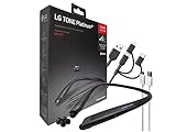 LG Tone Platinum Alpha HBS-930 HD Bluetooth Headset - Harman Kardon with 2in1 USB Lighting & Micro (Retail Packing Kit)