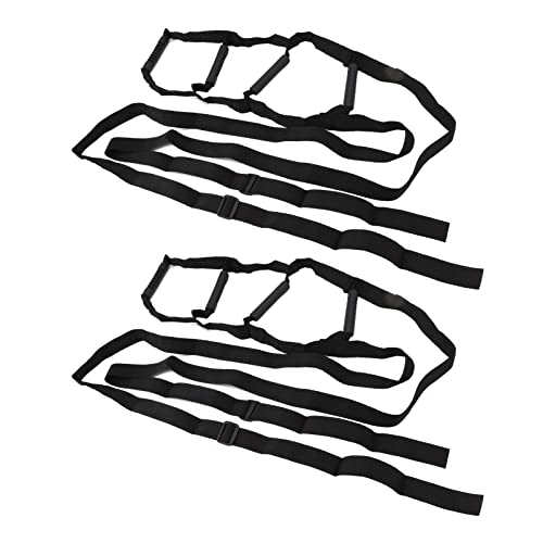 Auxiliar de Escada de Cama, 2 Unidades de Auxílio para Sentar na Cama de Nylon Ajustável Em Quatro S