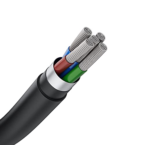 Image of AmazonBasics Amazon Basics USB A to Lightning MFi Certified Charging Cable (Black, 1.2 meter)