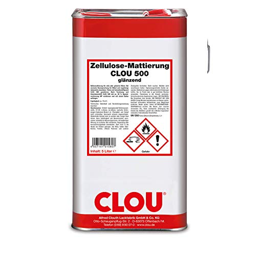 Preisvergleich Produktbild CLOU 500 Zellulose-Mattierung 5 Liter