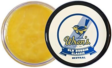Shoe Boot Grease Dubbin Wax, Wren’s Old Dubbin Classic, 6.8 fl oz.