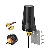 Bingfu 4G LTE Cellular Trail Camera Antenna Fixed Bracket Wall Mount RP-SMA Male Antenna Compatible with 4G LTE Cellular Trail Camera Game Camera Wildlife Hunting Camera Outdoor Mobile Security Camera