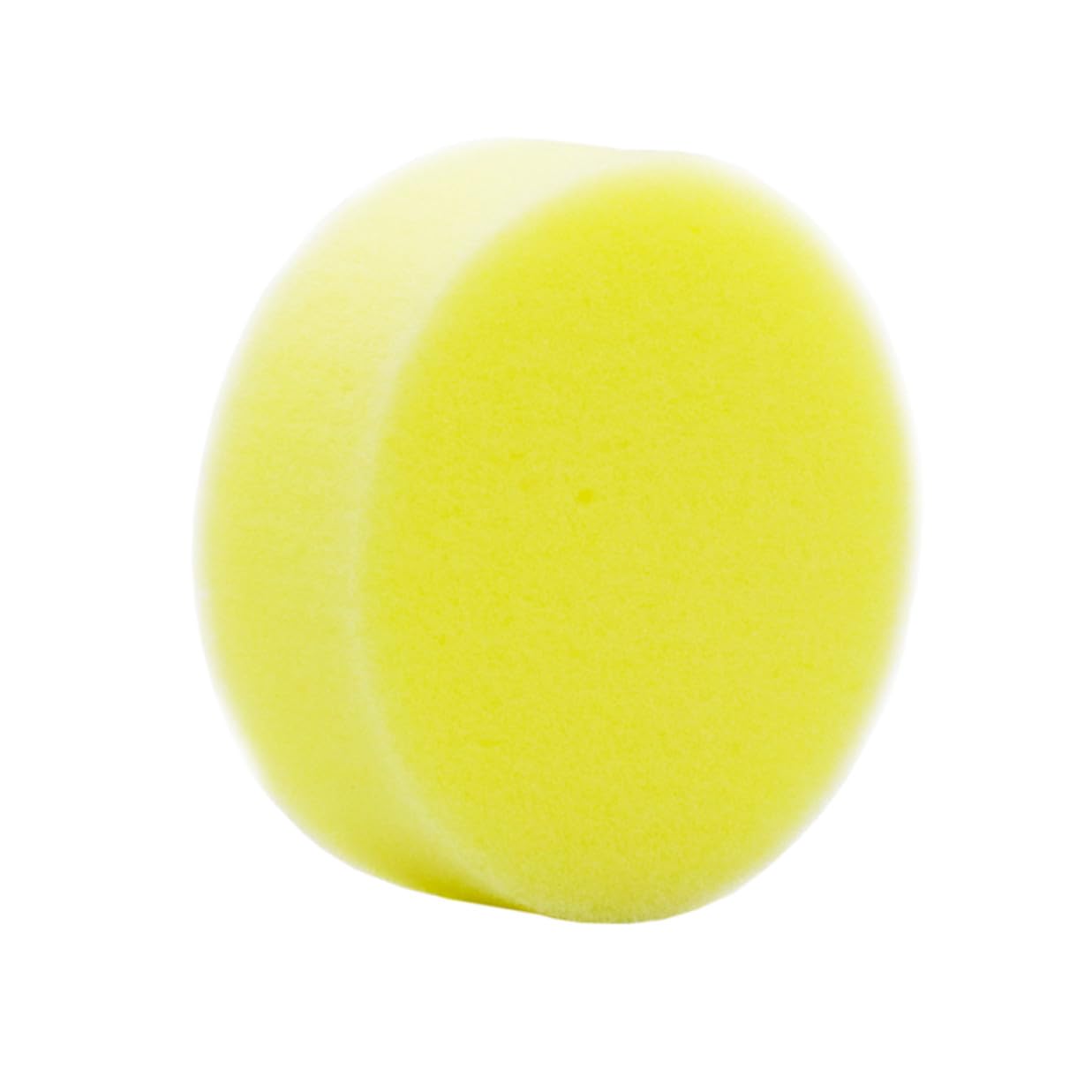 Éponge à Cirer Polir 4 Pièces en Mousse Jaune pour Voiture