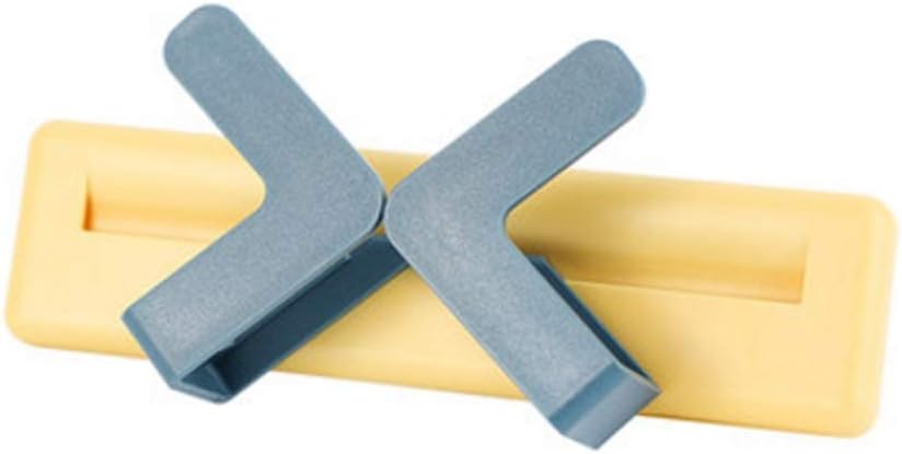 Pot Lid Rack Plastic Pan Pot Cover Drain Rack Storage Shelf Space Saving Spoon Rests Pot Clips Wall Mounted Hanging Lid Holder (Color : C) (B)