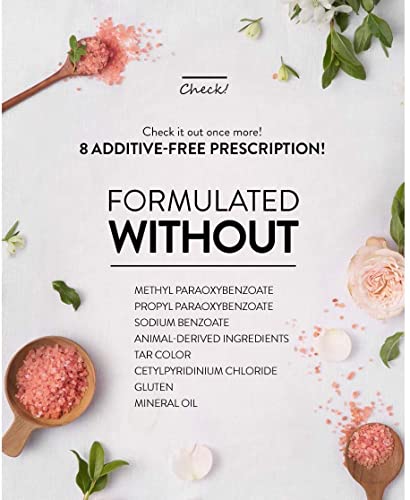 Perioe Flouride-Free Himalayan Pink Salt Toothpaste, 3.4 Oz - Charcoal Clean Mint W/Aloe Vera | Vegan, Cruelty-Free, Paraben-Free Plaque & Tartar Remover Oral Care Travel Size Toothpaste #TOP5