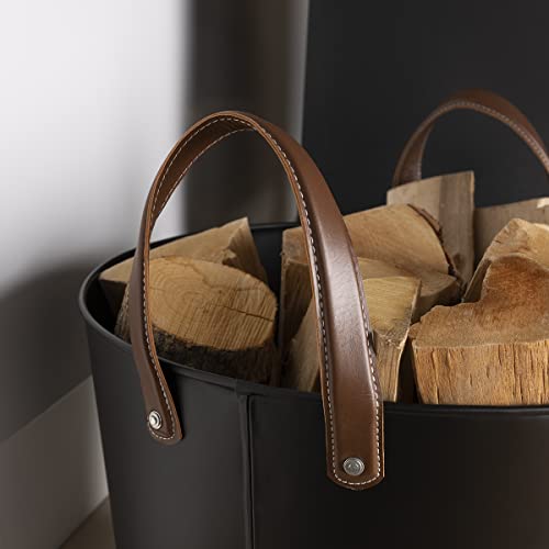 Panier à bûches ergonomique pour transporter le bois sans effort