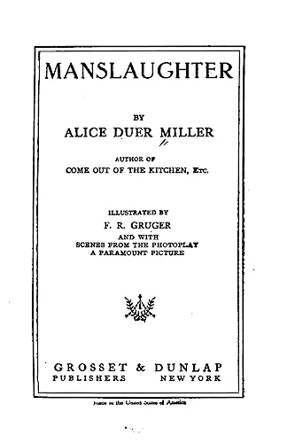 Manslaughter
