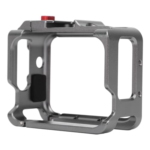 Cage de caméra d'action en métal Cuifati pour sécuriser vos vlogs et sorties outdoor GO 3
