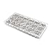 Fat Daddio's PCMM-05 18-Piece Heart Shape Chocolate and Candy Mold Tray Set