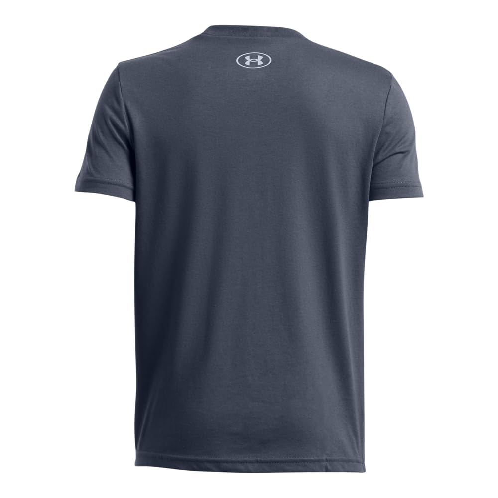Under Armour Koszulka Chłopcy Logo Wordmark Short Sleeve T Shirt