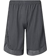URBEX Men's Basketball Long Shorts 12" Athletic Running Shorts with Deep Pockets and Drawstring