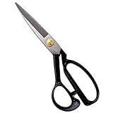 KAKURI Japanese Sewing Scissors, Traditional Style Professional Scissors for Fabric , Made in JAPAN, 180mm