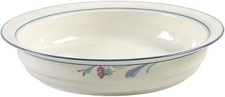 Lenox Poppies on Blue Chinastone Open Vegetable Bowl Price In India
