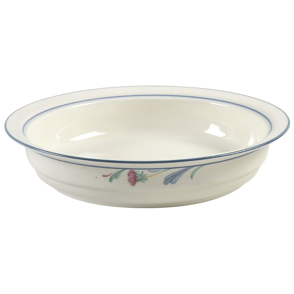 Amazon.com | Lenox Poppies on Blue Chinastone Open Vegetable Bowl