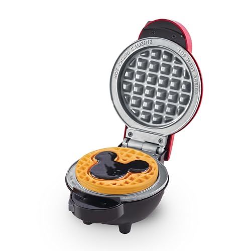Image of Dash MultiMaker Mini System Removable Plate Set - Ceramic, Nonstick Replacement Plates for Fun-Shaped Waffle Breakfast - Waffle Maker Not Included - 4-Inch - Two-Pack - Mickey & Minnie