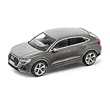 Hersteller: iScale GmbH Audi 5011903632 Modellauto Q3 Sportback 1:43 Miniatur Modell, grau
