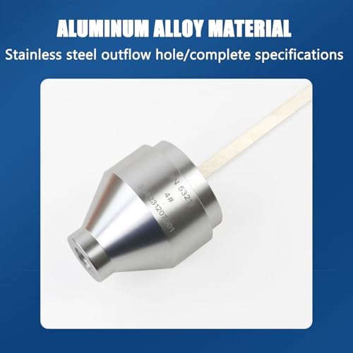 Paint Viscosity Cup Viscometer - 100ml Liquid Flow Test Tool, 4/6mm Nozzle for Accurate Measurement of Paint, Varnish, Lacquer & Inks, Essential for Professionals