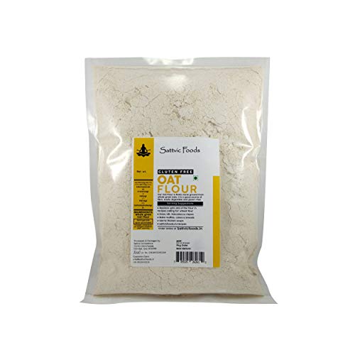Sattvic Foods Oat Flour / Atta (4.5 kg) Stone Ground from Whole Grain