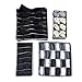 Organizer Cassetto,organizer armadio,porta mutande da cassettoSet di 4 ,Adatto per biancheria intima,calze,pantaloni,cravatte. Può essere posizionato in cassetti e armadi, ecc.