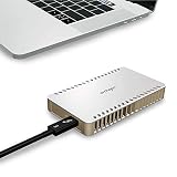 archgon PCIE Platinum X70 Portable SSD External Storage Hard Drive W/Fast Thunderbolt 3 Bus Powered Cord for Mac or PC (480 gb)