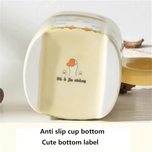 Tasses à café carrées céramique 12,85 oz mug original pour boisson chaude - 5