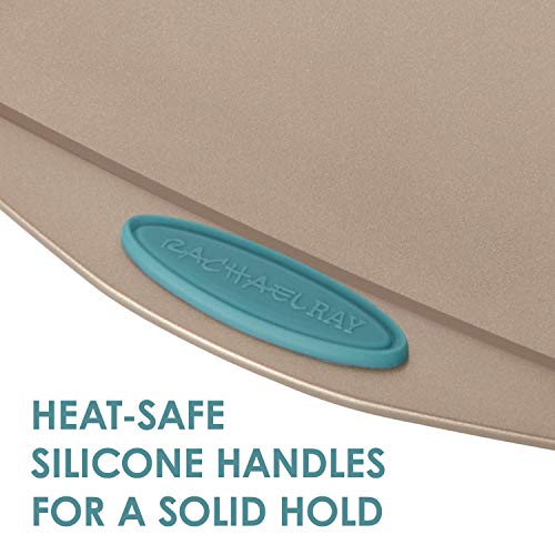 image for Rachael Ray Cucina Nonstick Baking Pan / Cake Pan With Lid and Grips, 