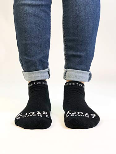Image of notes to self Socks - Daily Affirmations, Inspirational Socks for girls & boys