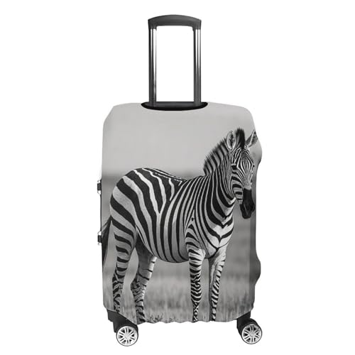 Luggage Cover Elastic Suitcase Cover Protector Washable Travel Baggage Covers Animal Zebra Luggage Covers Carry On Luggage Protector Anti-scratch 19-32 Inch S4