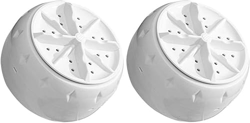 Mini lavadora automática portátil para uso en casas rodantes y apartamentos con Turbo Cleaning Compact Design Base de ventosa alimentada por USB