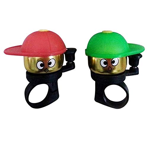 ZEELIY Kinder Fahrradklingel süße Fahrrad Radfahren Glocke Mini Glocke Kleiner Junge Ring Glocke Fahrrad Cup Horn Cover