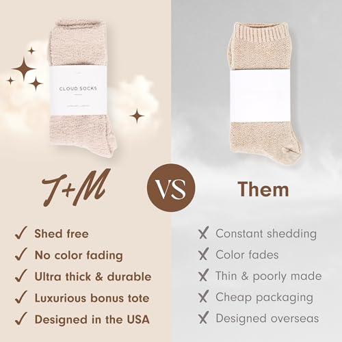 image for Unboxme Gifts Cozy Sock For Women | Fuzzy Ultra-Luxe Cloud Sock Gifts 