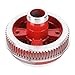 Electric Scooter Rear Wheel Hub Aluminum Alloy 8 Inch Electric Scooter Rear Wheel Hub Repair Part with 30mm Slot for Replacement