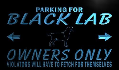 Black Lab Address Signs Amazon.com : ADVPRO n137-b Black Lab Owners Parking Only Neon Light ...