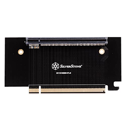 Image of SilverStone Technology RC06 PCI Express 4.0 x16 Riser Card for RVZ01, RVZ03, ML07, and FTZ01, SST-RC06B