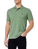Regular fit Springfield Polo piqué Overdye, Green, M para Hombre
