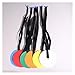 Dnyucen 10 Pcs TPR Soccer Goal Target Training Discs Adjustable Flat Spot Markers to Improve Football Shooting Accuracy for Practice(Green)