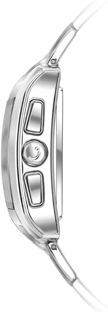 Side view of the ALFAJR Classic Watch WS-06S, highlighting the control buttons.