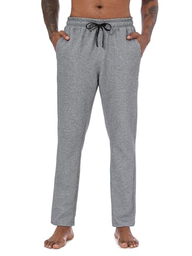 Yageshark Jogginghose Herren Baumwolle mit Stretch, Atmungsaktive Sporthose, Freizeithose Herren Lang, Jogger Trainingshose mit Taschen