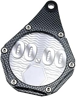 2X Aluminum CNC Waterproof Motorcycle Tax Disc Plate Holder for