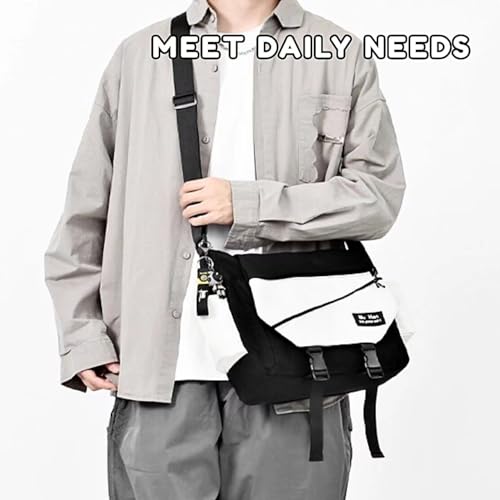 Classic Messenger Bag Cute Crossbody Bag Vintage Nylon Shoulder Bag Kawaii Purse with Upgraded Feature Travel Essentials3