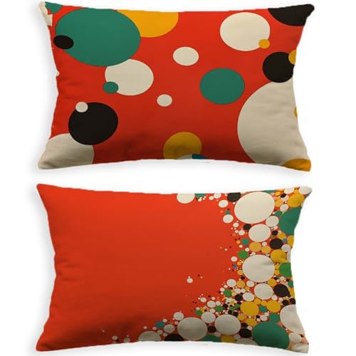 Funda Cojin para Sofá Cama Terciopelo Rojo Rectángulo 40x60cm O-288B 3